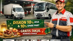 Promo Service Spesial Ramadhan 2026 – Bahana Isuzu Cirebon Hadirkan Diskon 10% Jasa & 10% Spare Part + Gratis Takjil