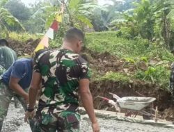 Kualitas Jadi Prioritas, Dandim 0607/Kota Sukabumi Tinjau Pengecoran Jalan 200 Meter TMMD 127.