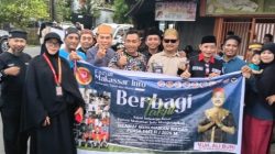 Media Forum Makassar Info Bersama Lurah Rappokalling Berbagi Takjil di Perempatan Jalan Sunu Kota Makassar