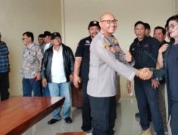 Kapolres Tanah Karo Terima Kunjungan Silahturahmi LSM LPKN-Tipikor Dengan Penuh Kekeluargaan