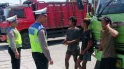 Satlantas Polres Pelabuhan Tanjung Priok Intensifkan Patroli dan Himbauan Humanis di Buffer Area Pelabuhan