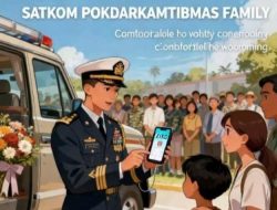 SATKOM pokdarkamtibmas bhayangkara “POKDARKAMTIBMAS FAMILY” Terus Sosialisasikan Aplikasi Zello