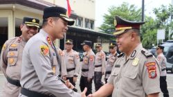 Kapolres Pelabuhan Tanjung Priok, AKBP Aris Wibowo, S.I.K., M.H., Pimpin Upacara Kenaikan Pangkat
