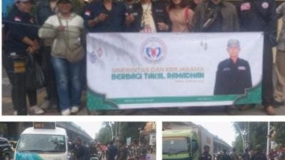 Wujud Syukur dan Cinta Kasih Kepada Masyarakat, FWJI DKI Jakarta Bagikan Takzil dibulan Ramadhan 2026