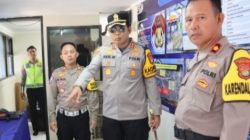 Kapolres Pelabuhan Tanjung Priok Cek Pos Pam, Pos Terpadu dan Pos Yan, Pastikan Mudik Aman Keluarga Bahagia