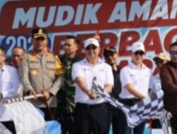 Kapolres Pelabuhan Tanjung Priok Pimpin Pelayanan dan Pengamanan Pelepasan Mudik Gratis Pelindo Group 2026