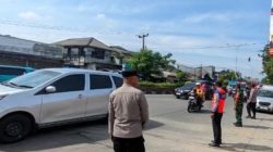 Demi Mudik Aman, Polisi dan TNI Bersinergi Atur Lalu Lintas di Kalijaya