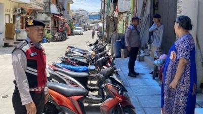 Patroli Intensif Polres Pelabuhan Tanjung Priok, Jaga Keamanan Permukiman Ditinggal Mudik Lebaran