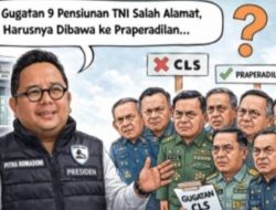 Pitra Romadoni Nasution Nilai Gugatan 9 Pensiunan yang Gugat Polri Salah Alamat