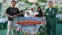Nuansa Ramadhan, PEWARIS Gelar Santunan Anak Yatim di Jakarta Timur
