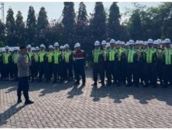 Polres Pelabuhan Tanjung Priok, Gelar Apel Satpam Pelabuhan, Tekankan Kesiapsiagaan dan Etika, Jelang May Day