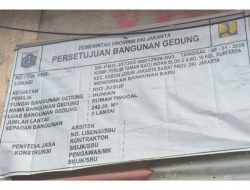 Kredibilitas CKTRP Jakbar di Pertaruhkan, Izin PBG di Duga Palsu Hilang di Telan Bumi