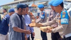 Jumat Berkah dipelabuhan Tanjung Priok : Wujud Kepedulian Polri Pererat Silaturahmi dengan Masyarakat