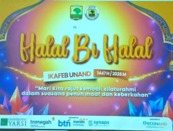 IKAFEB UNAND Gelar Kegiatan Halal Bihalal Antar Alumni FEB UNAND di Jakarta Pusat.