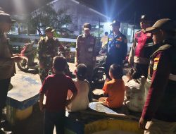 Sinergi TNI-Polri Perkuat Siskamling, Patroli Malam Gabungan Cegah Guantibmas di Kepulauan Seribu Utara