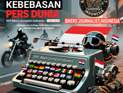 BIKERS JOURNALIST INDONESIA Mengucapkan Hari Kebebasan Pers Sedunia tahun 2026, “Shaping a Future at Peace”