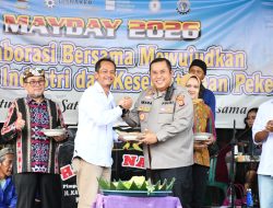 Hadiri Peringatan May Day 2026, Kapolresta Cirebon Apresiasi Sinergitas Buruh dalam Menjaga Kondusifitas Kamtibmas
