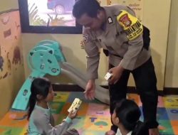 Pojok Baca Edukasi Polsek Kalibaru : Menumbuhkan Minat Baca dan Kepedulian Gizi Anak Sejak Dini