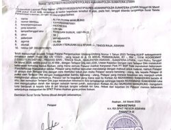 Laporan Pengeroyokan Ali Murdani Masih Berproses, Istri Korban dan Tokoh Masyarakat Kembali Buat Laporan Baru ke Polres Asahan