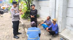 Polisi Ajak Pekerja TKBM Pelabuhan Tanjung Priok Jaga Kamtibmas dan Utamakan Keselamatan Kerja