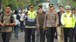 Polres Sumedang Amankan Nobar Persib vs Persijap, Ribuan Bobotoh Rayakan Persib Juara dengan Tertib
