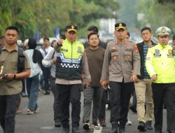Polres Sumedang Amankan Nobar Persib vs Persijap, Ribuan Bobotoh Rayakan Persib Juara dengan Tertib