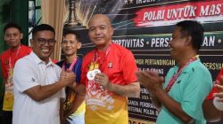 Kapolda Banten Raih Juara 2 Kejuaraan Tenis Kapolda Cup dalam Semarak Hari Bhayangkara ke – 80