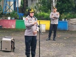 Polres Sumedang Gelar Apel Pengamanan Syukuran Persib Juara Super League 2025/2026