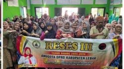 Ketua DPRD Kabupaten Lebak Gelar Reses Sidang III, Serap Aspirasi Bersama Warga di Dapil 1 