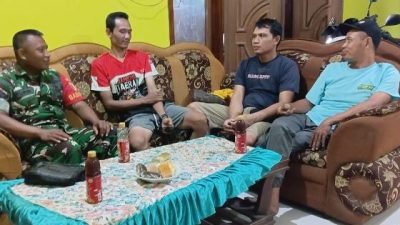 Anjangsana, Sarana Efektif Babinsa Kodim Ponorogo Jalin Kedekatan Dengan Warga