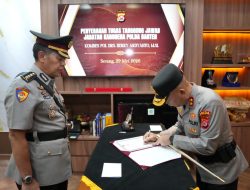 Kapolda Banten Pimpin Penyerahan Jabatan Karorena Menjelang Masa Purna Tugas