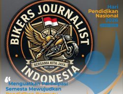 Arief Yolando Ketua Umum DPP Bikers Journalist Indonesia Mengucapkan Selamat Hari Pendidikan Nasional “Teruslah Belajar, Teruslah Berkarya”