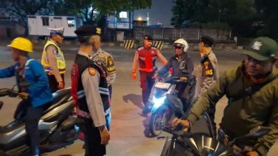 Patroli Malam Cipta Kondisi Polres Pelabuhan Tanjung Priok, Cegah Kamtibmas