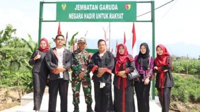 Bertahun Tahun Dinanti, Kini Jembatan Garuda di Ponorogo Berdiri 
