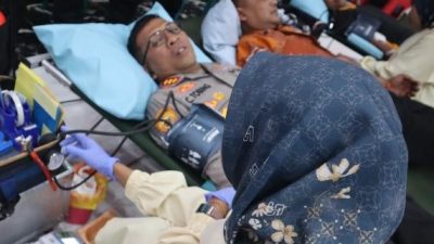 Jelang Hari Bhayangkara ke-80, Polresta Sidoarjo Gelar Donor Darah