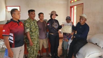 Polres Sumedang Dukung Inovasi Kelompok Tani Pataliwargi Olah Limbah Tongkol Menjadi Pakan Ternak 