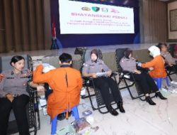 Aksi Sosial Polda Jatim Sambut Hari Bhayangkara ke-80 Gelar, Donor Darah Untuk Kemanusiaan