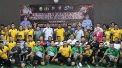Melalui Turnamen Badminton, Polresta Tangerang Pererat Kebersamaan di Hari Bhayangkara
