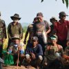 Dukung Ketahanan Pangan, Polsek Tomo Bersama Petani Basmi 51 Hama Tikus di Cipeles 