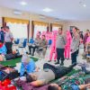Sinergi Kemanusiaan Hari Bhayangkara ke-80, Aksi Donor Darah Polresta Cirebon Kumpulkan Ratusan Kantong Darah