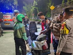 Polres Jakarta Pusat Gelar Operasi Cipta Kondisi, Sejumlah Motor Tanpa Surat Diamankan