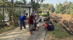 Pra TMMD ke 129 Berlangsung, TNI dan Masyarakat Desa Bulu Lor Antusias Bekerja