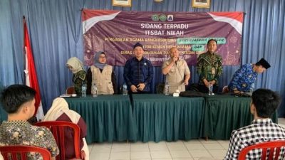 Dewan Kabupaten Dapil IV Praksi PKB Apresiasi Pelayanan Pembuatan Data Kependudukan dan Sidang Isbat Tingkat Kecamatan Cilograng 