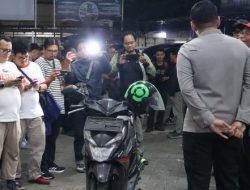 Polisi Kembalikan Motor Pengemudi Ojol Korban Penipuan di Tanjung Priok         