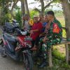 Komsos, Babinsa Kodim Ponorogo Ajak Warga Jaga Kamtibmas