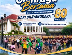 Polda Banten Ajak Masyarakat Meriahkan Gebyar Olahraga Bersama Hari Bhayangkara ke-80
