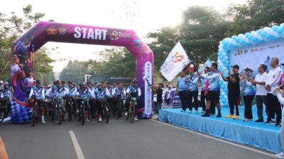 Polresta Tangerang Peringati Hari Bhayangkara Bersama Ribuan Masyarakat di Alun-Alun Tigaraksa