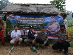 Hut Bhayangkara Ke-80 Polsek Sumedang Utara Gandeng Kelompok Tani Minaraharja Gelar Lomba Basmi Hama Tikus di Kebonjati  
