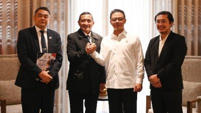 Toto Suryawan Soekarnoputra Lakukan Kunjungan Silahturahmi Ke Menteri Luar Negeri RI