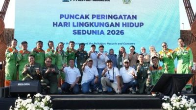 PPLI dan DESI Tampilkan Inovasi Pengelolaan Limbah Berkelanjutan pada Peringatan Hari Lingkungan Hidup di PT Freeport Indonesia